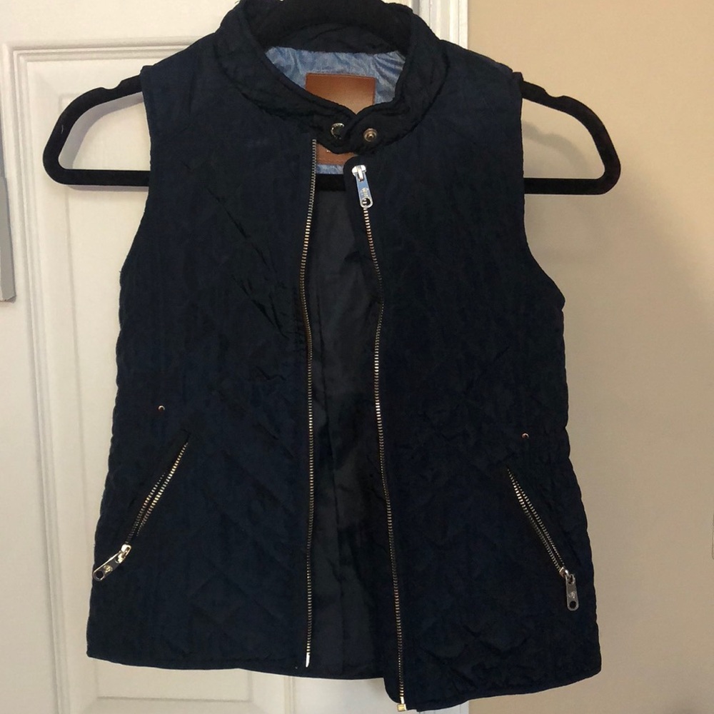 Zara girls quilted vest